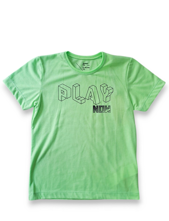 Jhonnie Fox camiseta verde play - Talla 6
