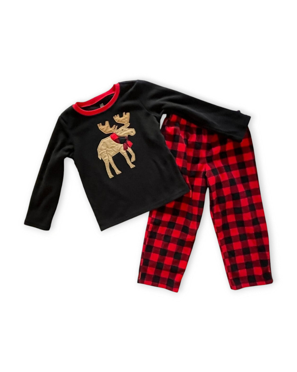 Carter's conjunto 2 piezas alce tela polar - Talla 12 meses