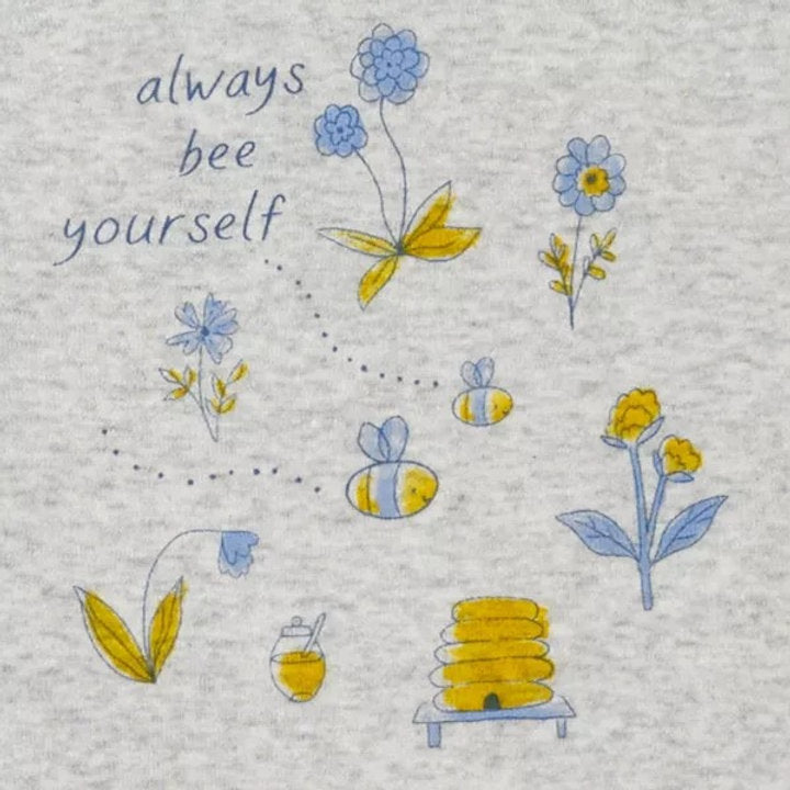 Carter's set 2 pijamas abejas flores - Talla 3T