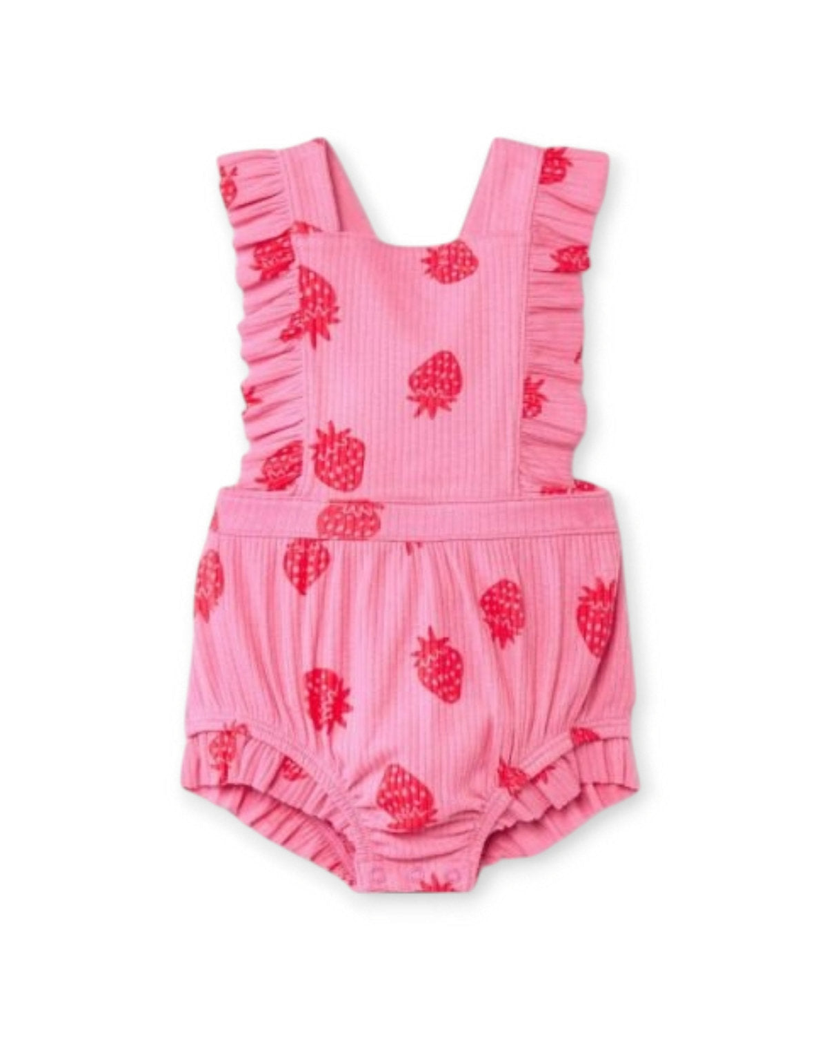 Cat & Jack romper rosa fresas - Talla 12m 18m