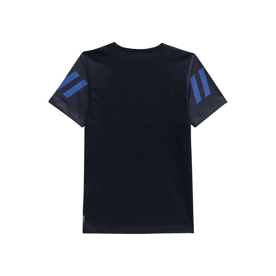 Jhonnie Fox camiseta negra niño - Talla 8