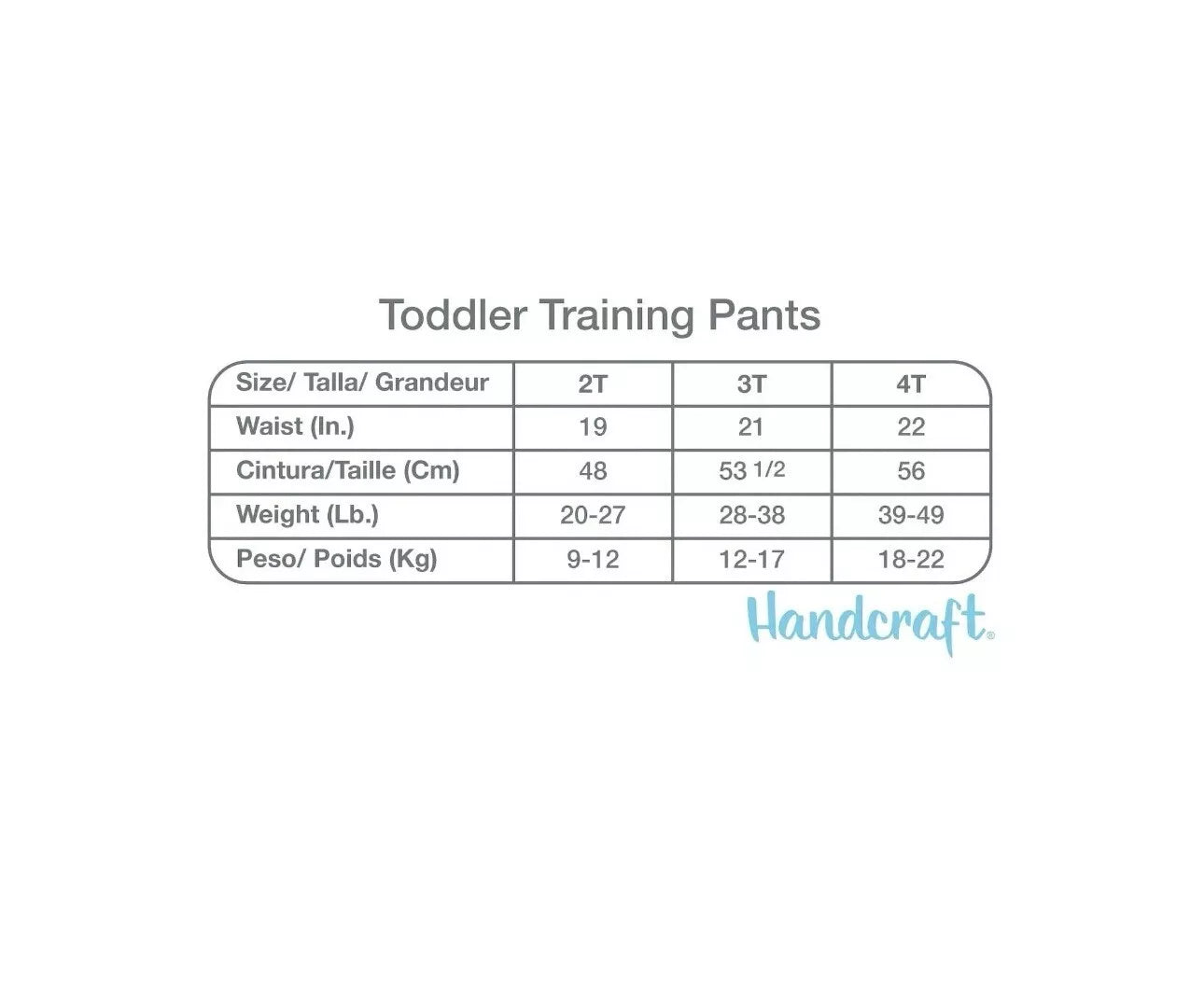 Disney 100 set de 6 calzones entrenadores - Talla 2T