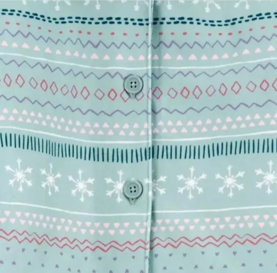 Carters pijama pantalon y camison verde - Talla 3T