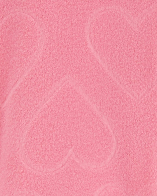 Carter's conjunto 3 piezas abrigo rosa legging mameluco - Talla 18m