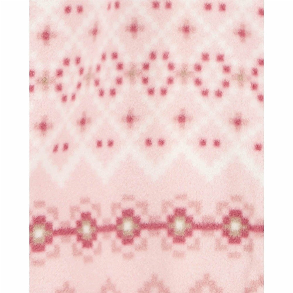 Carter's jumpsuit rosa tela polar con capucha - Talla 24 meses