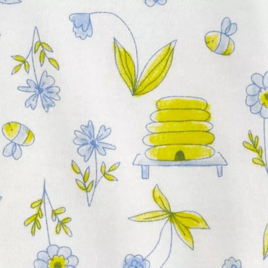 Carter's set 2 pijamas abejas flores - Talla 3T