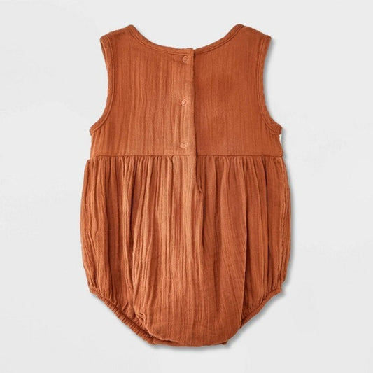 Cat & Jack romper café - Talla 12 meses