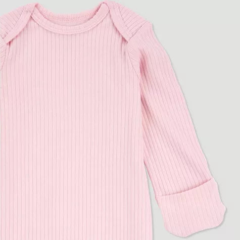 Carter's saco de dormir rosa con gorro - Talla 3 meses