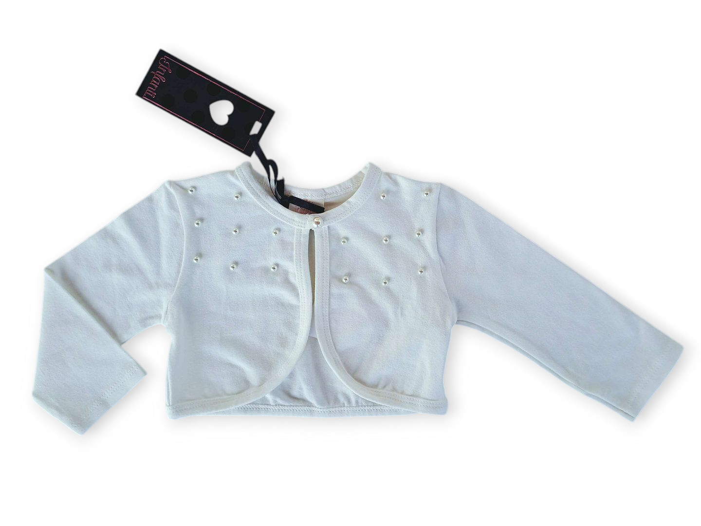 Infanti torerita blanca perlas - Talla 12a18m