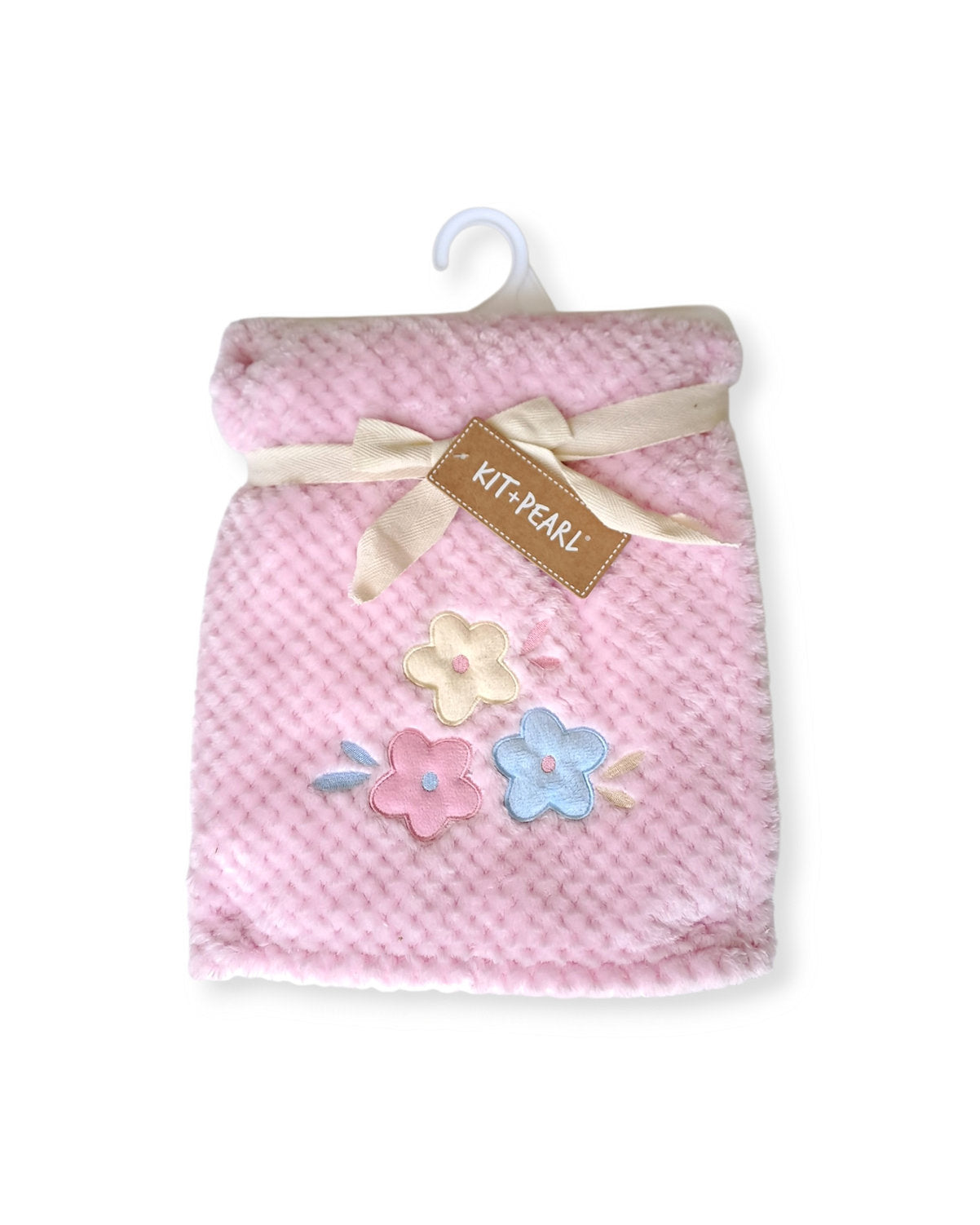 Kit + Pearl frazada acolchada rosa flores