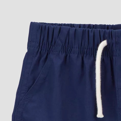 Carter's conjunto short azul camisa manga corta blanca - Talla 9 meses