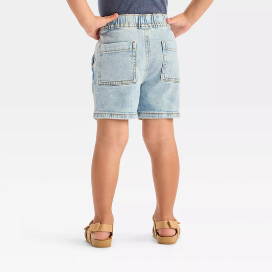 Cat & Jack short mezclilla light wash - Talla 4T