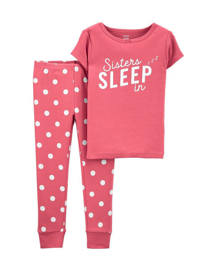 Carters pijama rosa - Talla 2T 3T 4T