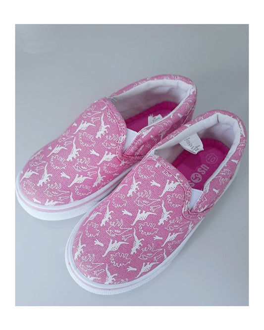 US Sports zapato casual niña dinosaurios Talla US 10 EUR 27 16.5cm