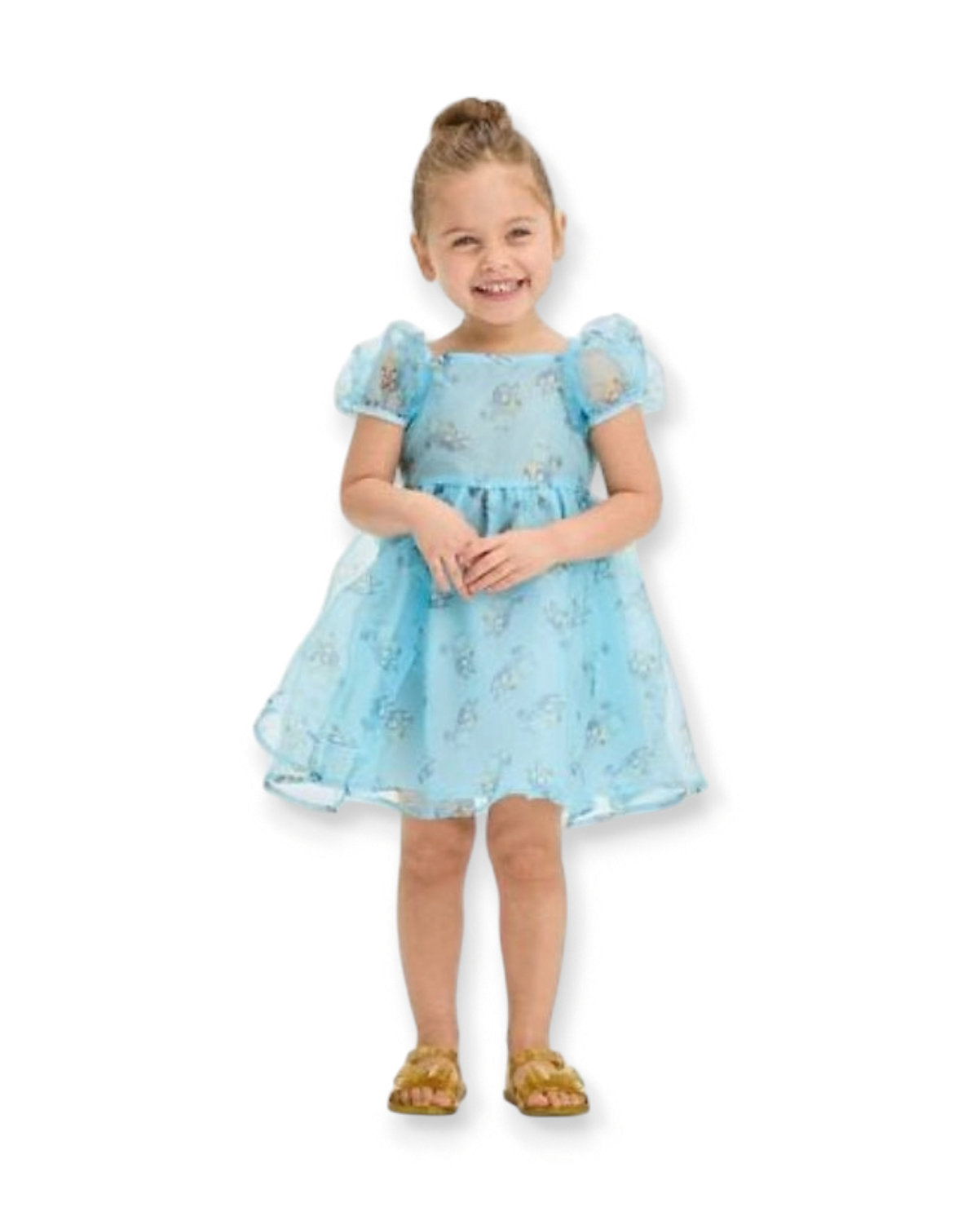 Bluey vestido celeste - Talla 2T
