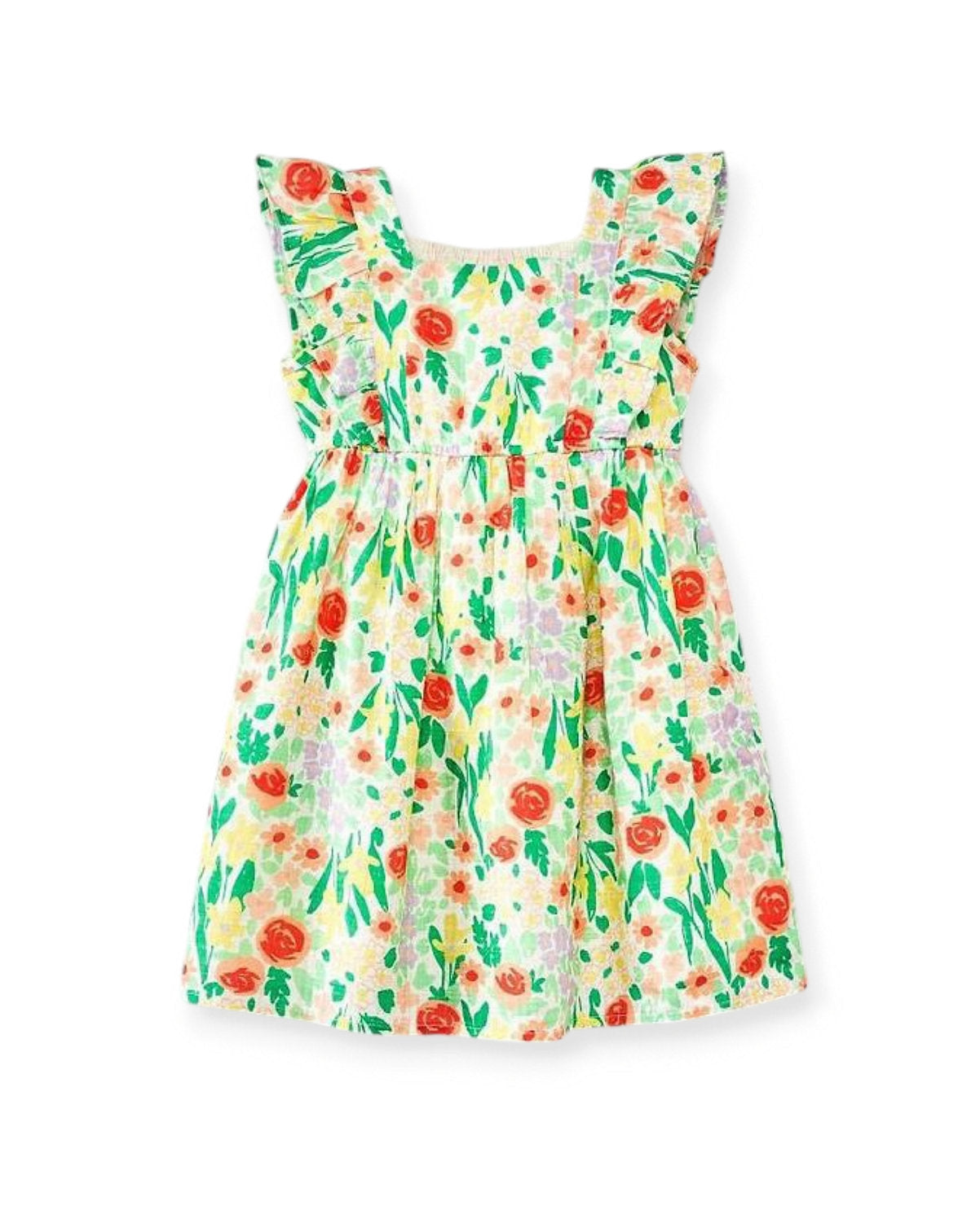 Cat & Jack vestido flores - Talla 3T