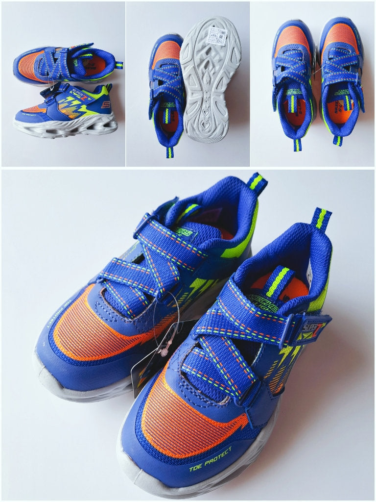 Skechers calzado azul niño - Talla USA9 EUR25 15CM