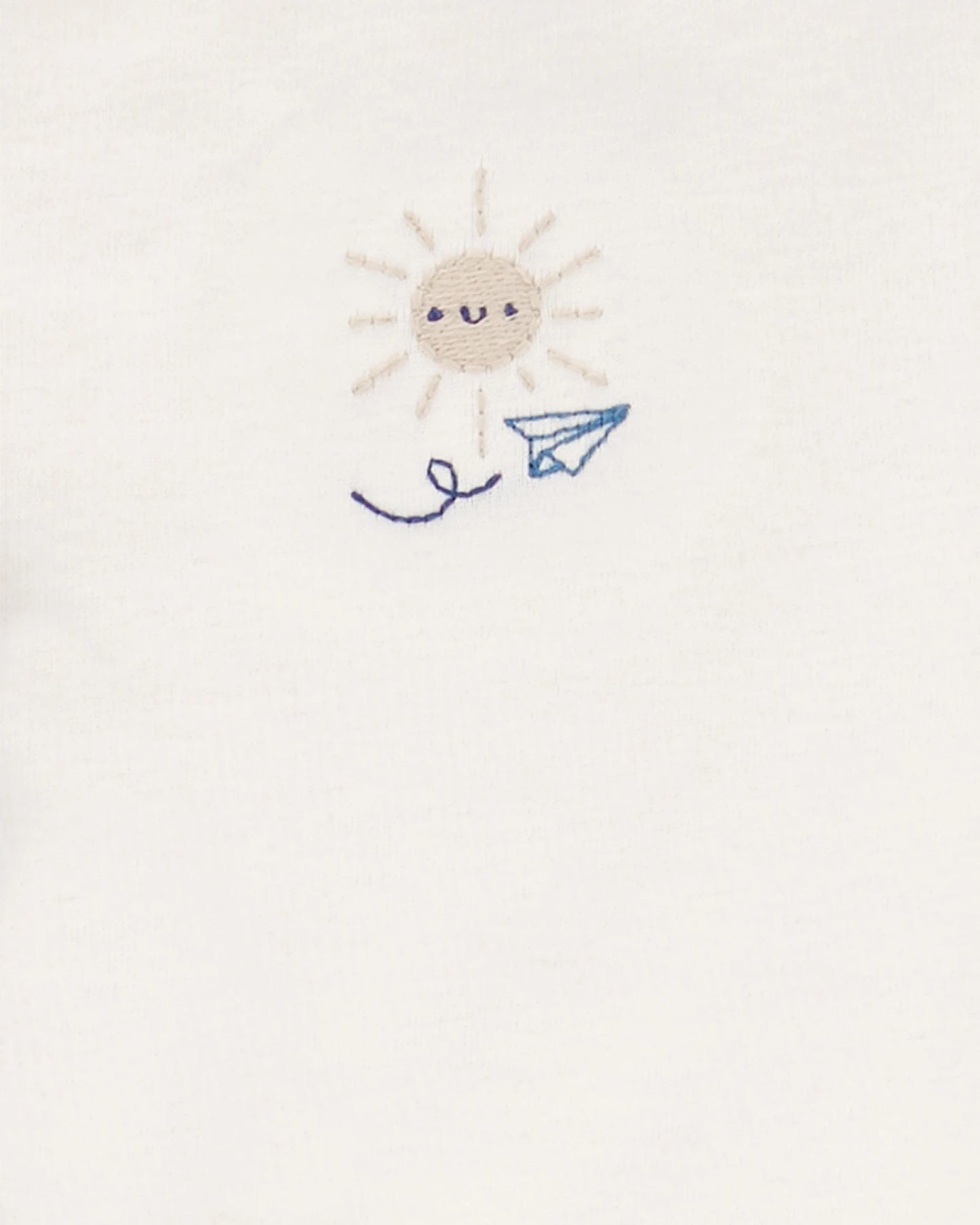 Carter's conjunto 3 piezas celeste avión - Talla 12 meses