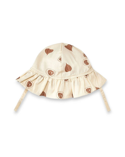 Grayson Collective mameluco/vestido con sombrero higos - Talla 6a9 meses
