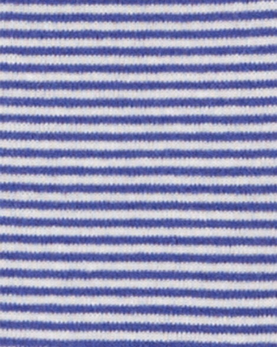 Carter's Set 5 mamelucos azul mariposa - Talla 6m 12m 18m