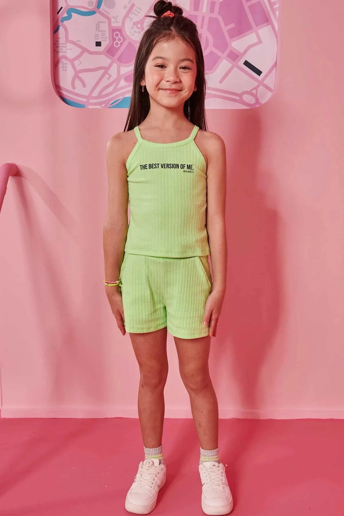 Infanti conjunto verde - Talla 4T