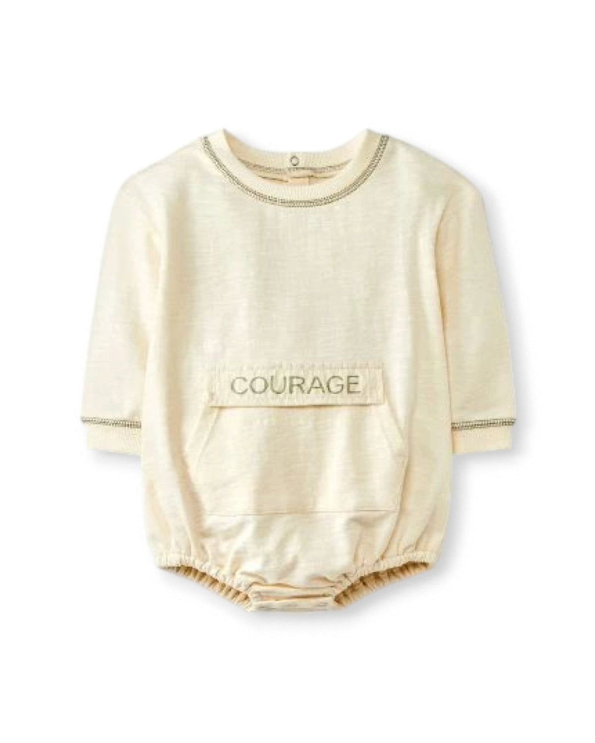 Grayson mini romper manga larga Courage - Talla Recién nacido