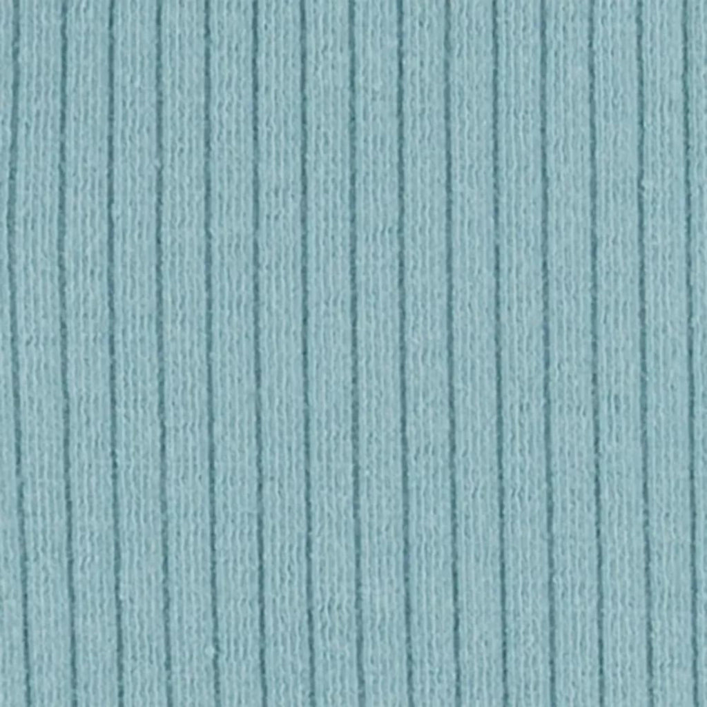 Carters pijama/saco celeste manga larga con gorro - Talla 6 meses