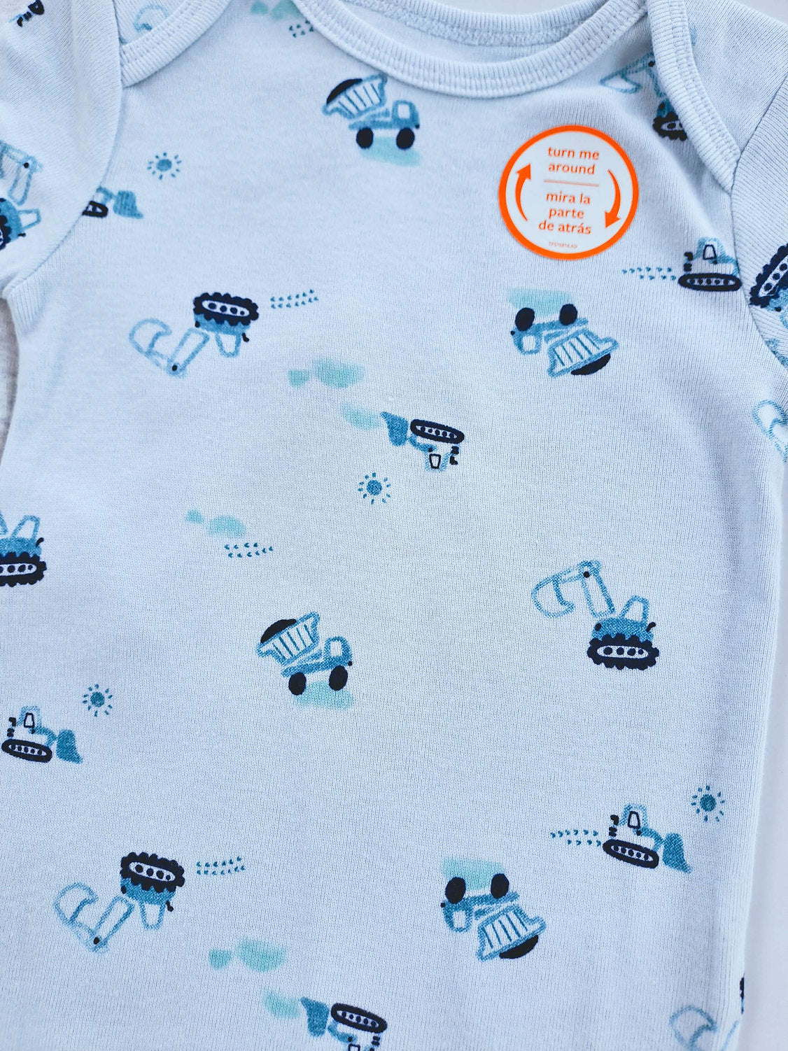 Carter's set 3 piezas excavadora - Talla 6m