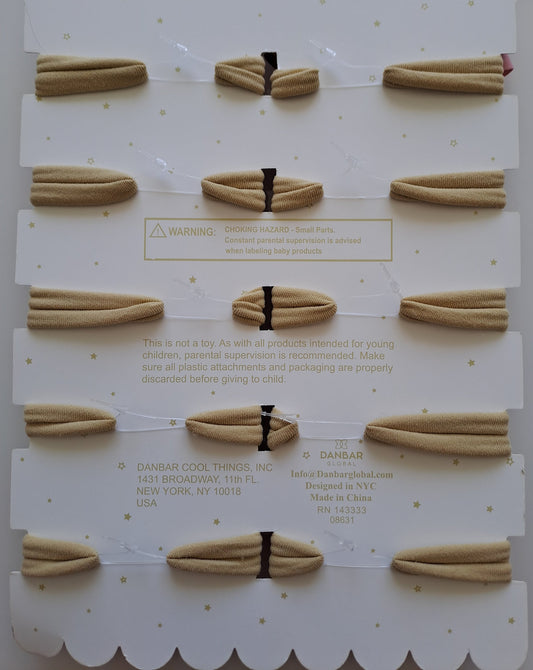 Danbar paleta 10 diademas pequeñas elástica para cabello