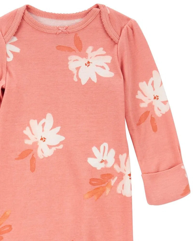 Carters set 2 pijama saco de dormir libelula flores - Talla 3 meses