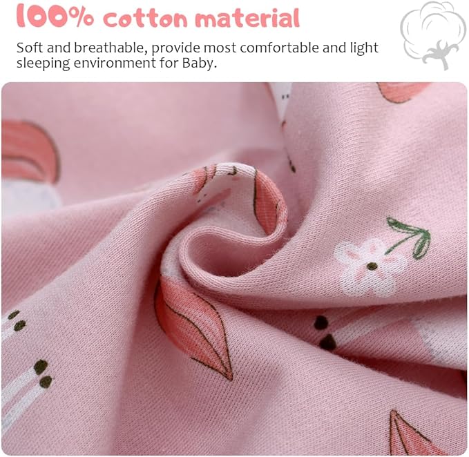 Miracle Baby set 2 sacos de dormir zipper manga larga - Talla 6a12 meses