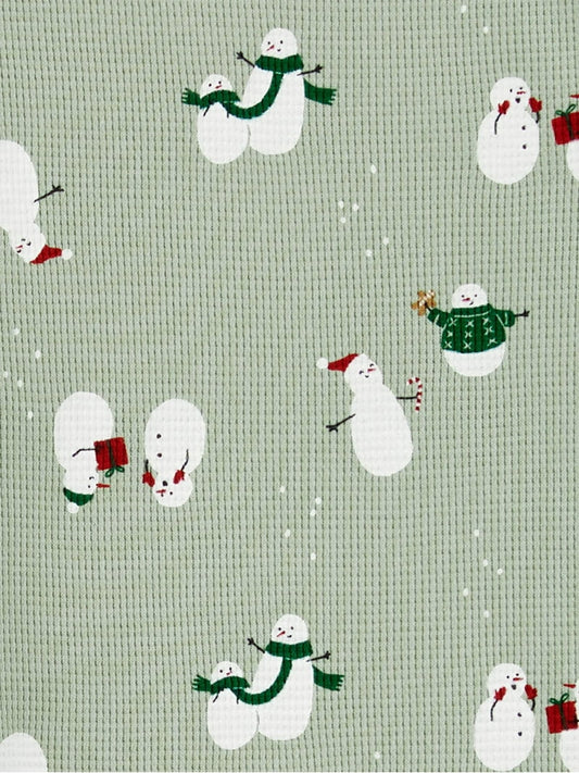 Carters pijama 2 piezas snowball unisex - Talla 12 meses