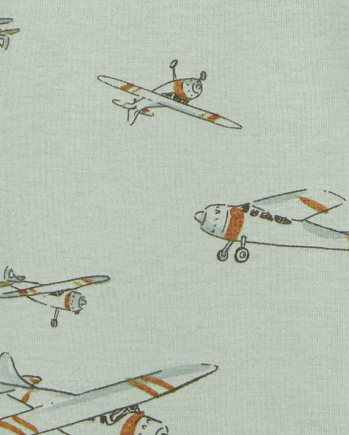 Carter's Set 5 mamelucos avión camión - Talla 12m