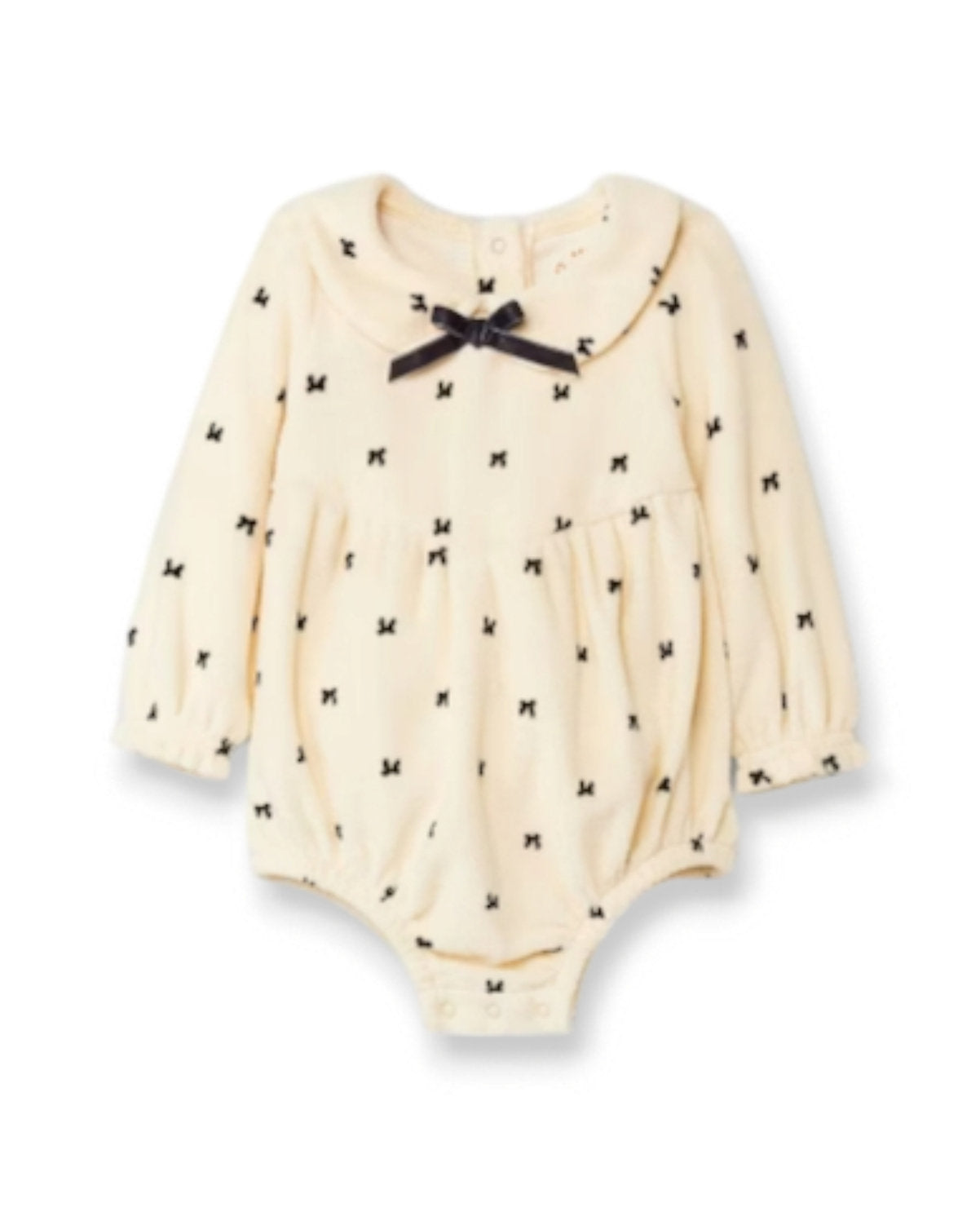 Cat & Jack romper manga larga lazos - Talla 3a6m