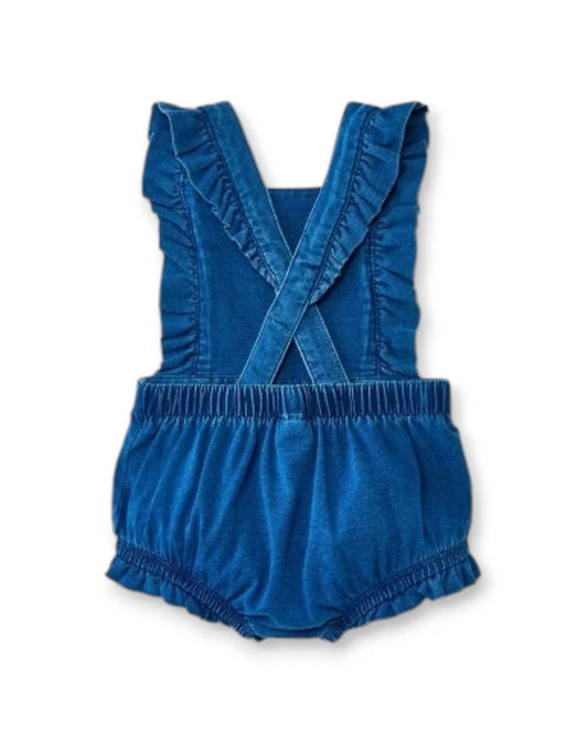 Cat & Jack romper mezclilla elástico - Talla 6a9m