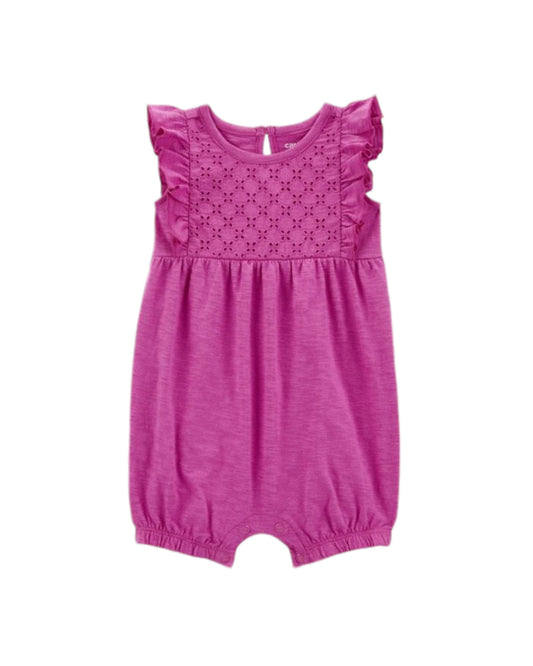 Carter's romper fucsia - Talla 12 meses
