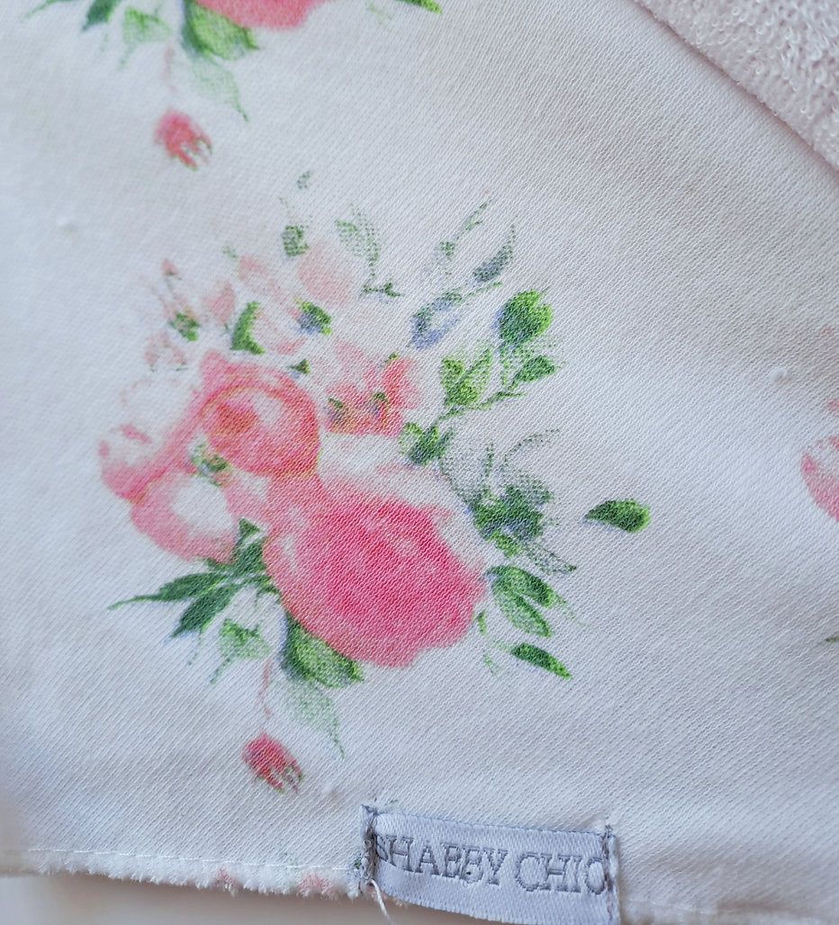 Shaby Chic set 5 bandana/babero flores
