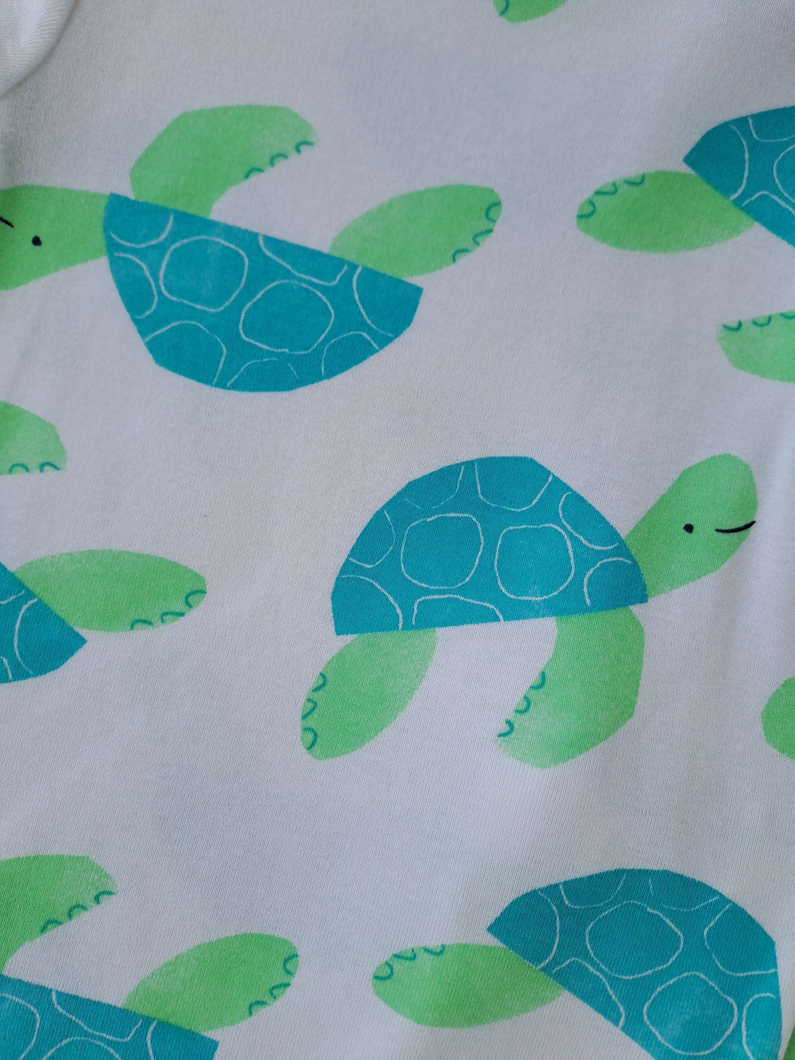 Carter's Set 2 pijamas ballenas tortuga - Talla 4T