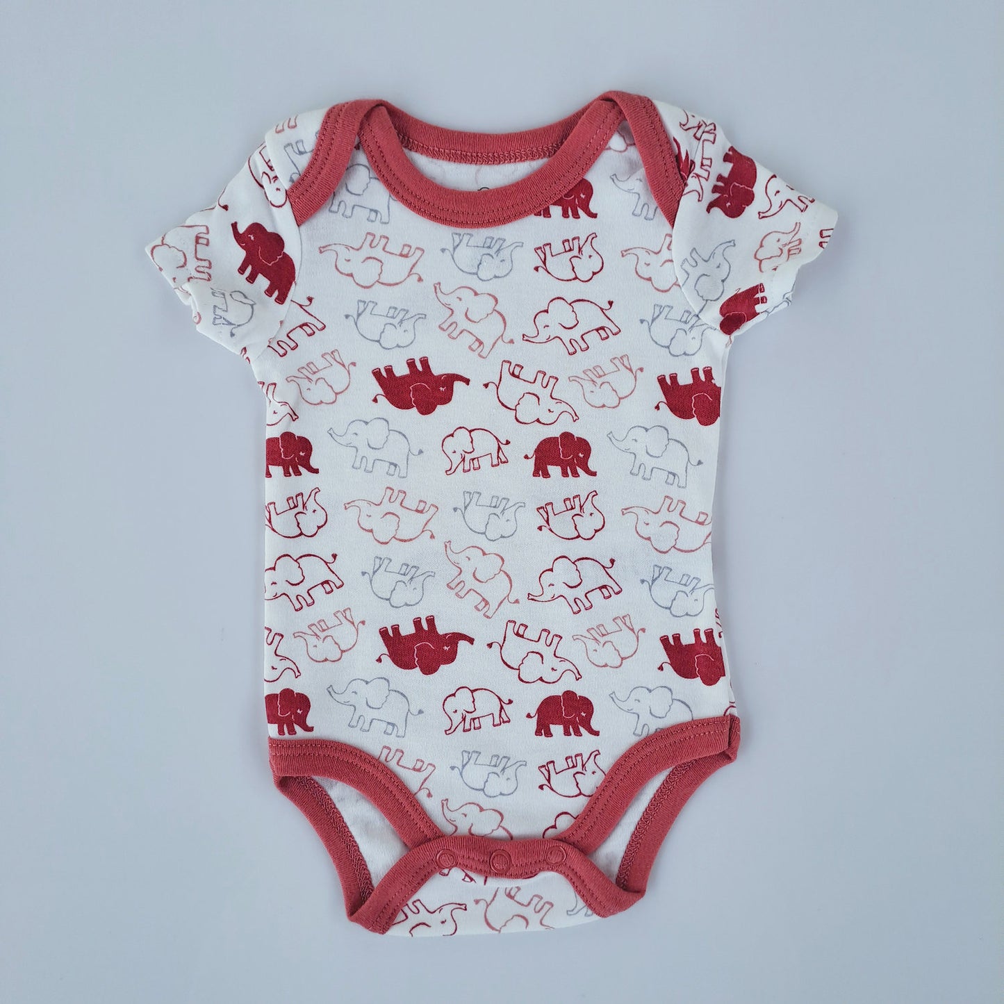 Duck Duck Goose set 3 mamelucos elefantes - Talla 3a6 meses