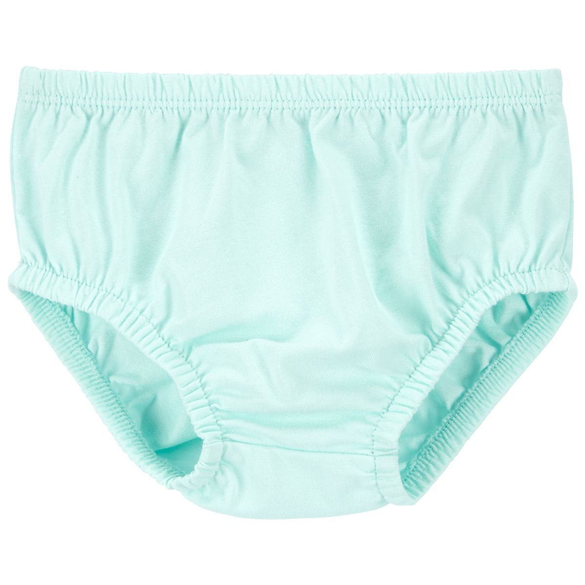 Carter's set romper verde floreado y vestido aguamarina con calzón - Talla 24m