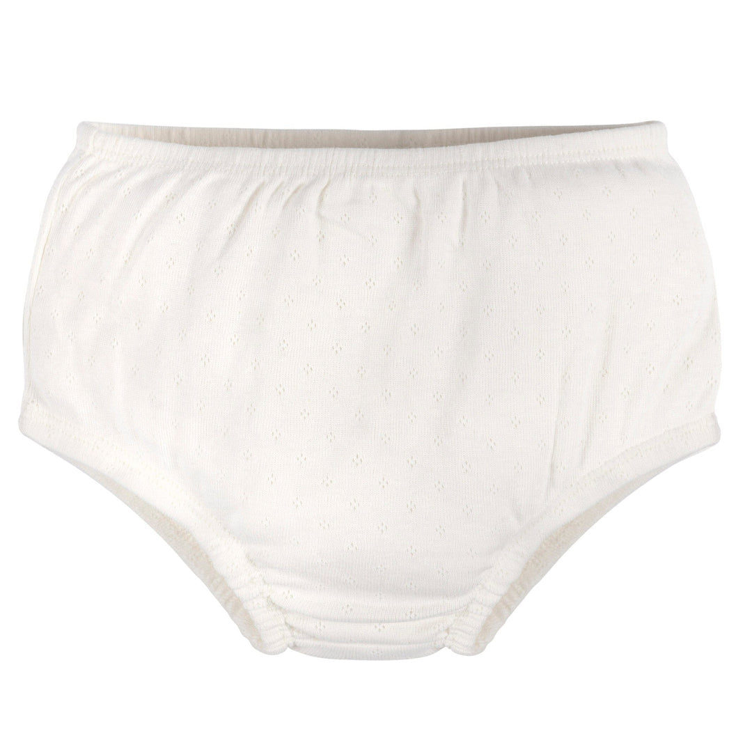 Gerber vestido blanco hueso con calzón - Talla 18 meses