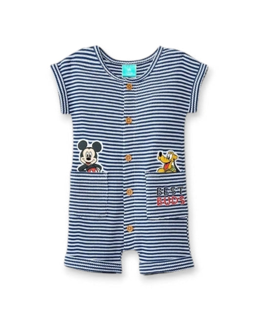 Disney Baby romper rayas Mickey - Talla 0a3m 12m