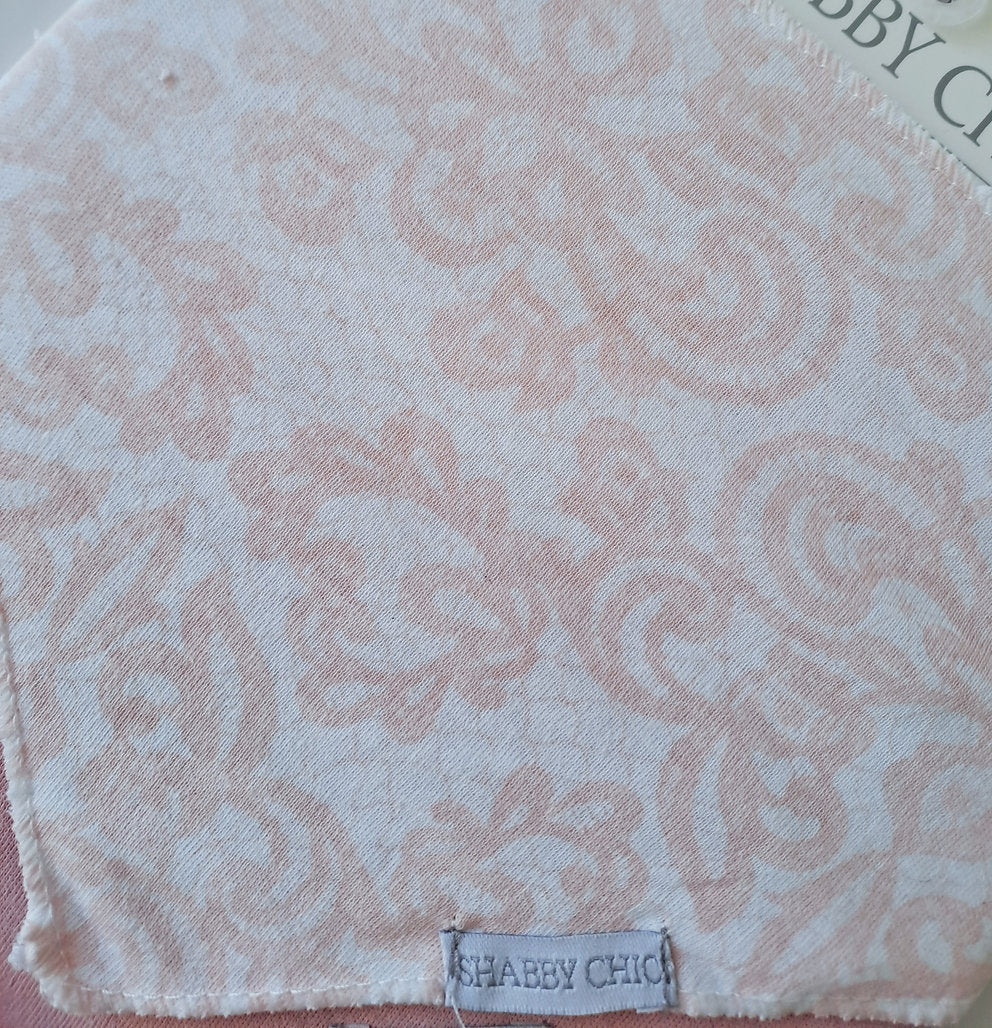 Shaby Chic set 5 bandana/babero flores