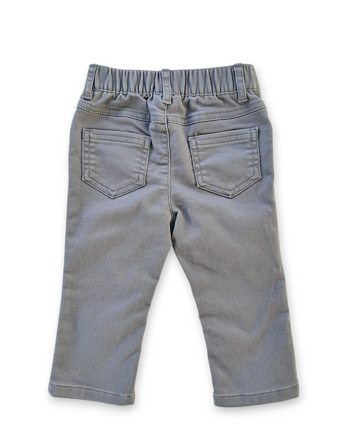 Cat & Jack jean gris plomo - Talla 12 meses