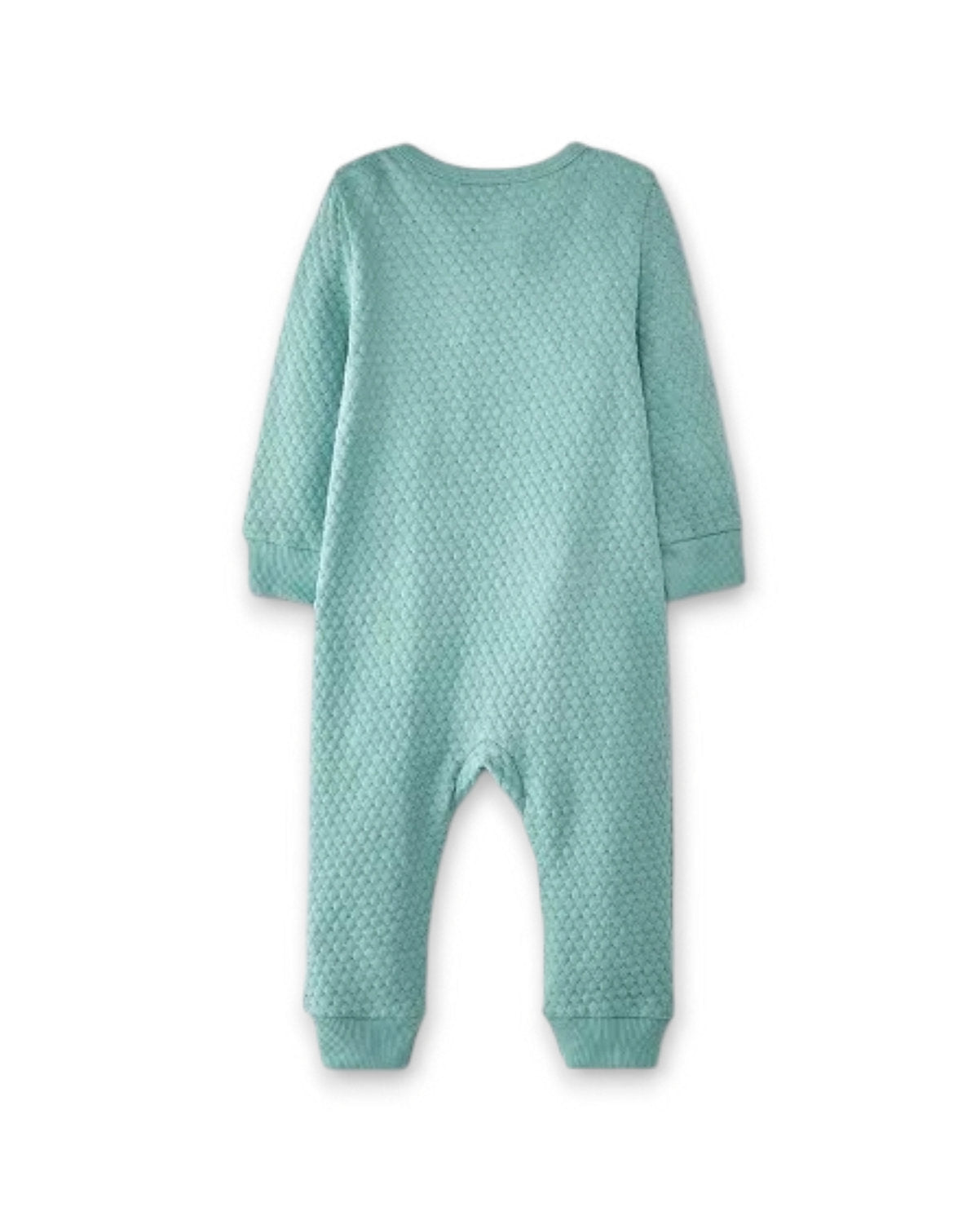 Cloud Island romper menta largo botones - Talla 3a6m 12m