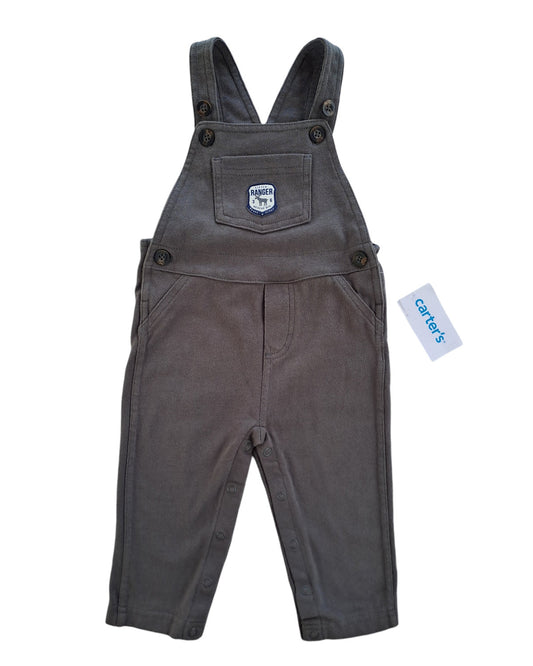 Carter's overall largo gris - Talla 12 meses