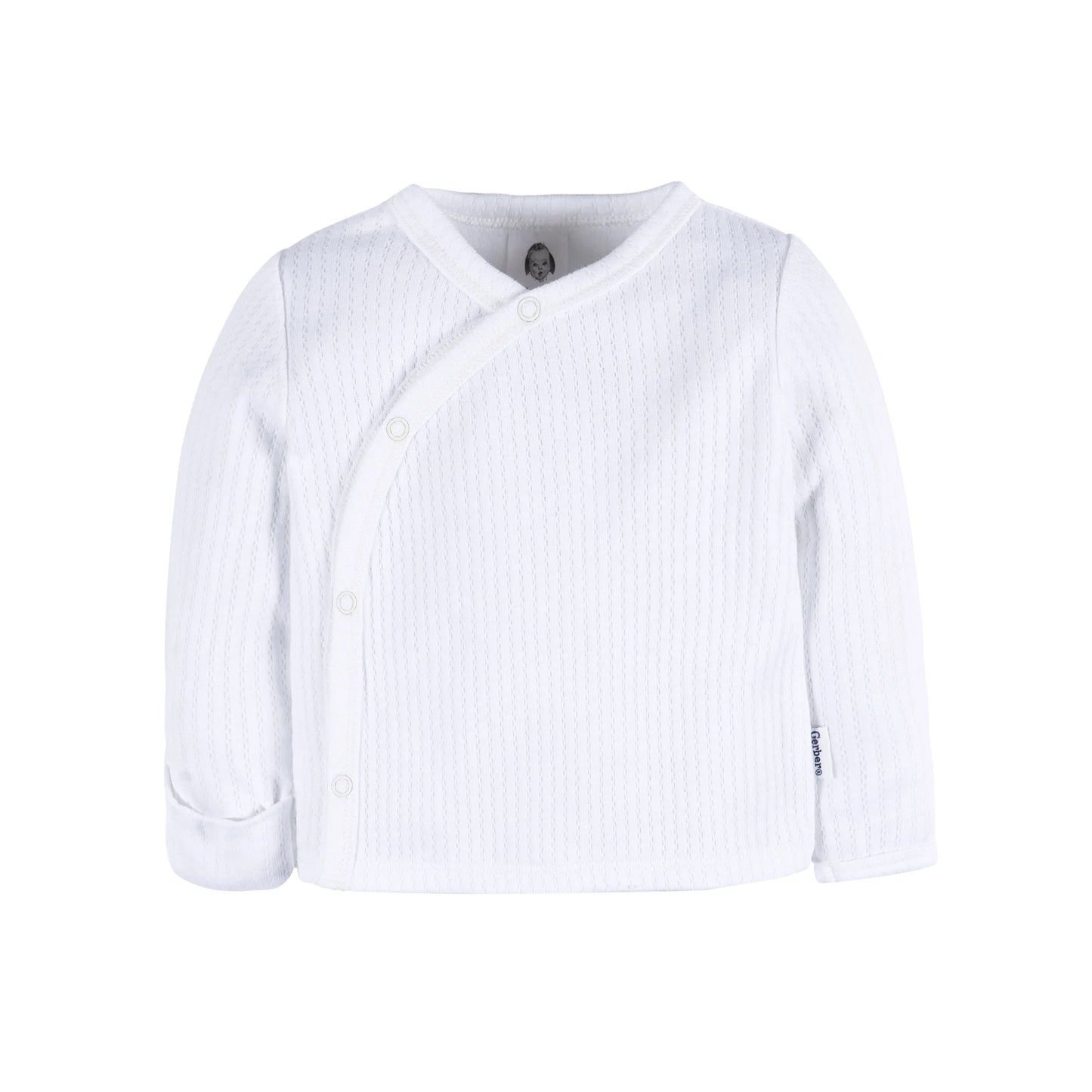 Gerber salida de hospital blanca 3 piezas unisex - Talla Recién nacido