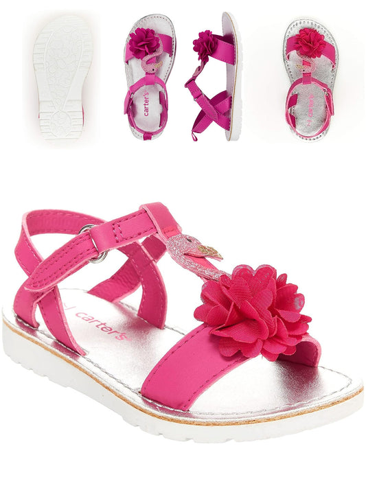 Carters sandalias rosa flamingo - Talla USA8 EUR24 14.6cm