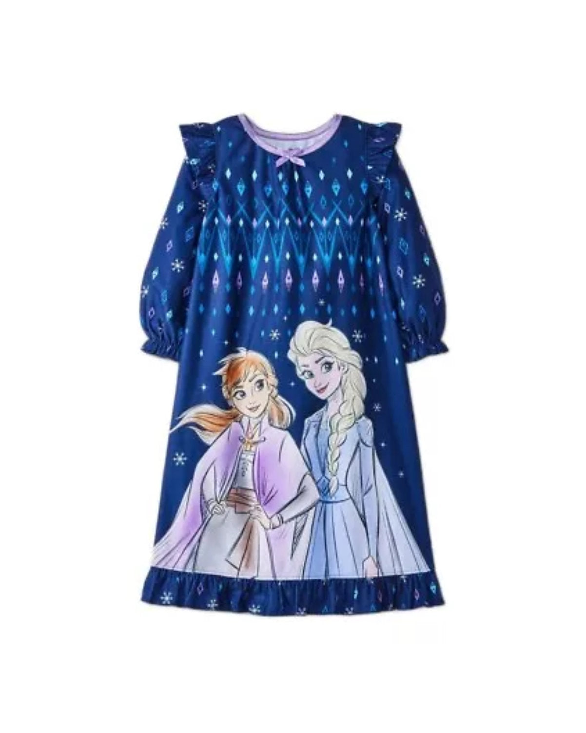 Disney pijama camison azul frozen - Talla 2T