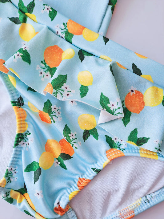 Infanti traje de baño lima 2 piezas - Talla 9a12m